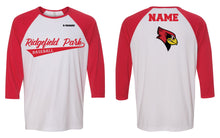 Ridgefield Park Baseball Shirt - Red/White or Black/White - 5KounT