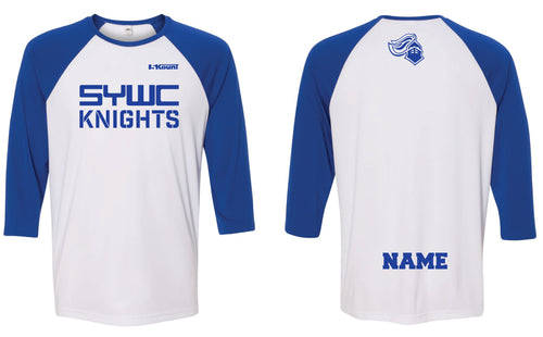 SYWC Baseball Shirt - Royal/White - 5KounT2018