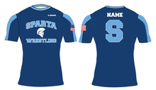 Sparta HS Wrestling Sublimated Compression Shirt - 5KounT2018
