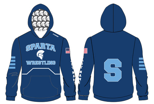 Sparta HS Wrestling Sublimated Hoodie - 5KounT2018
