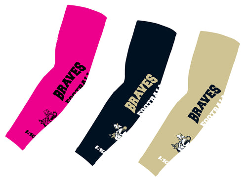 Braves Football Sublimated Compression Sleeves - 5KounT2018