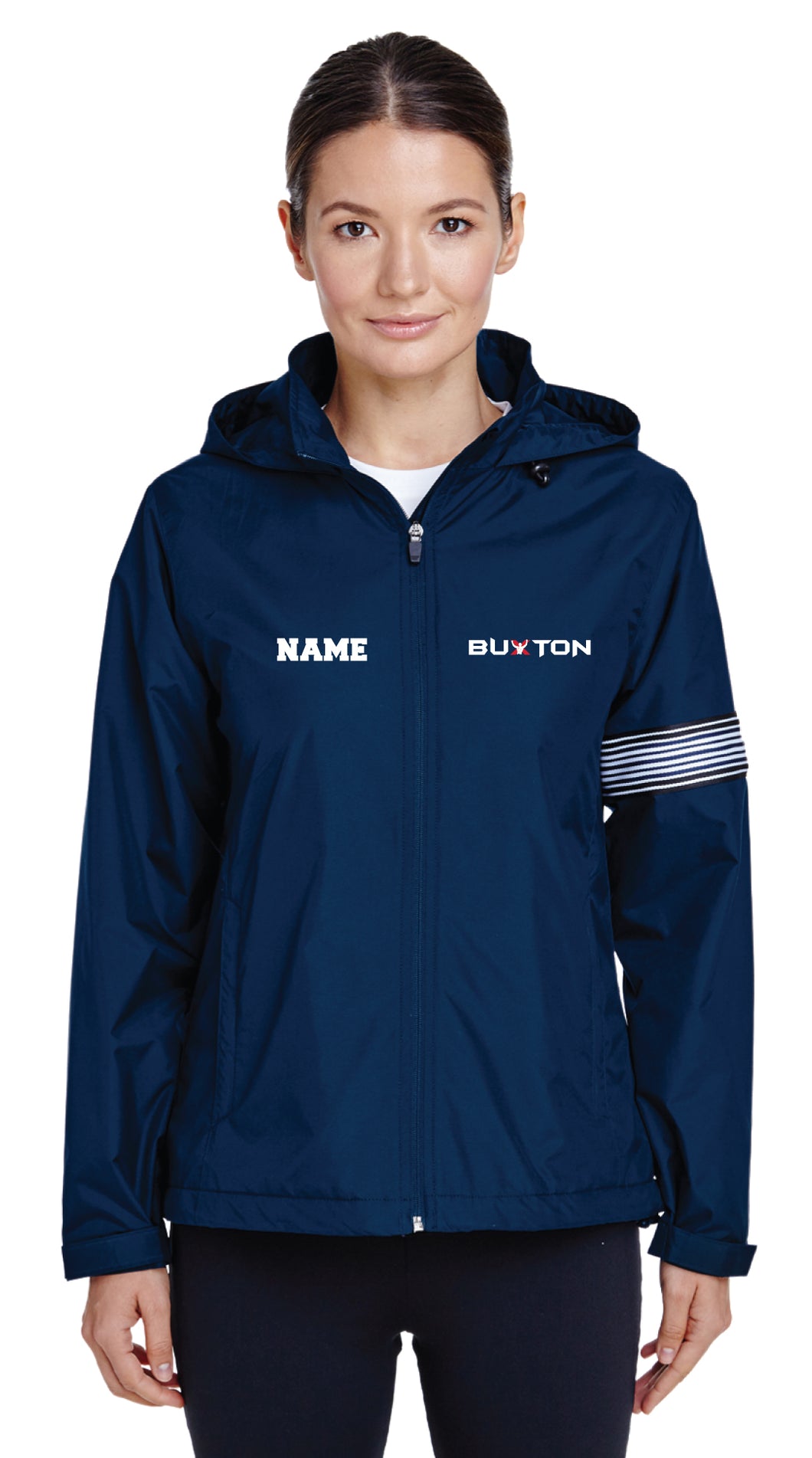 Buxton All Season Hooded Women's Jacket - Navy - 5KounT2018
