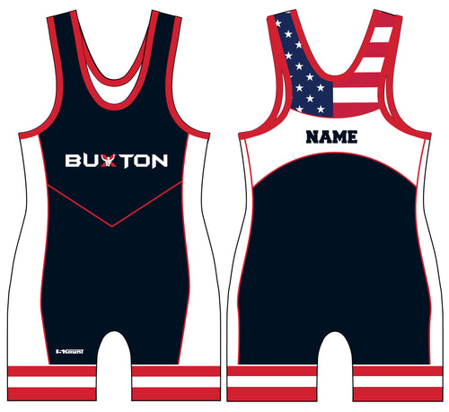 Buxton Sublimated Men's Singlet - Navy - 5KounT2018