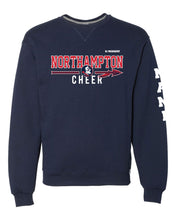 Northampton Indians Cheer Russell Athletic Cotton Crewneck Sweatshirt - Navy - 5KounT2018