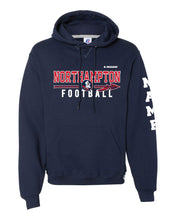 Northampton Indians Football Russell Athletic Cotton Hoodie - Navy - 5KounT2018