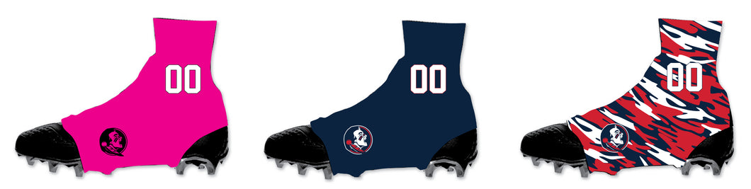 Northampton Indians Football Sublimated Spats (Cleat Covers) - 5KounT2018
