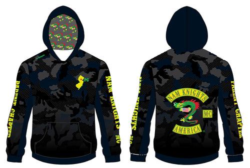 Nam Knights Sublimated Hoodie - USA - 5KounT
