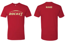 Rocket Football Crew Tee - Red - 5KounT