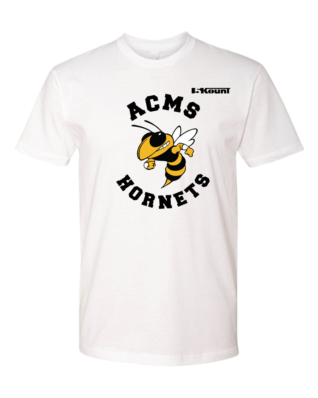 Anne Chesnutt Hornets DryFit Performance Tee - White (Does Not Meet School Uniform Requirements) - 5KounT2018