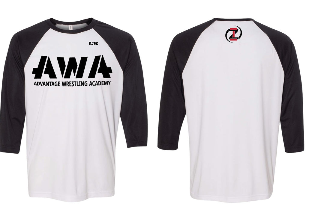 AWA Baseball Shirt - Black/White - 5KounT