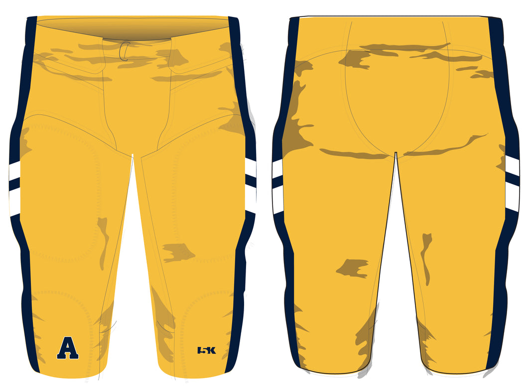 Andover Warriors Football  League Sublimated Pants - 5KounT2018