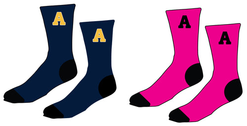 Andover Warriors Football Sublimated Socks - 5KounT2018