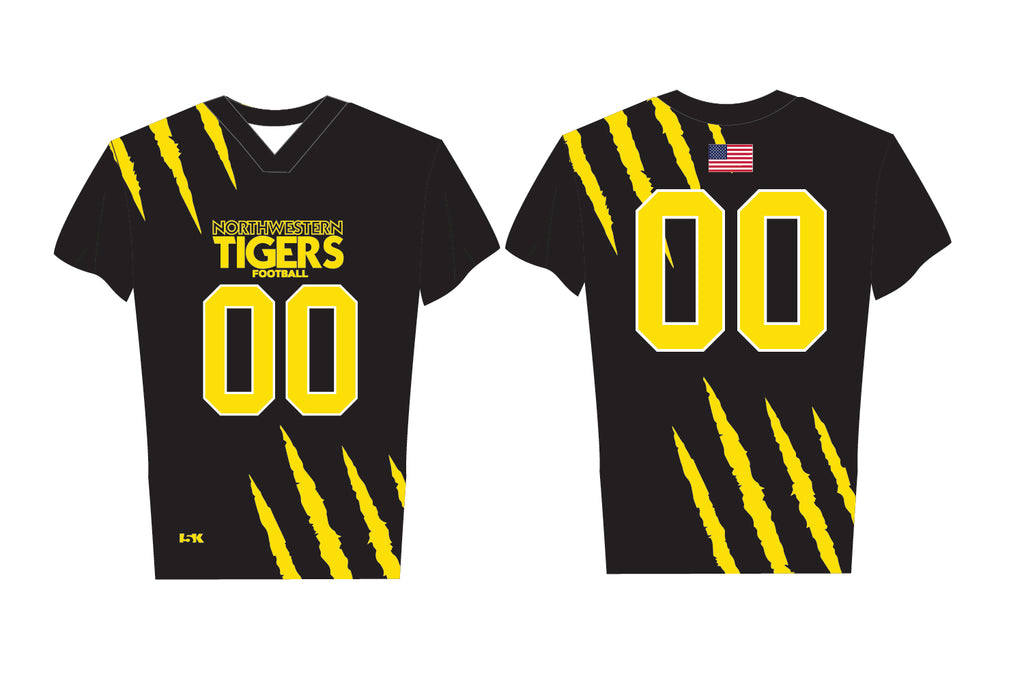 Tigers football home jersey