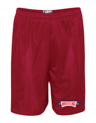Atwood Tech Shorts - Red/ Silver - 5KounT