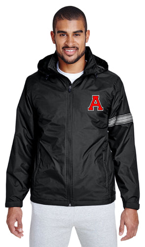 Avery HS Athletics All Season Hooded Jacket - Black - 5KounT