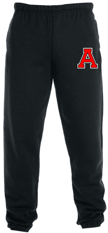 Avery HS Athletics Cotton Sweatpants - Black - 5KounT