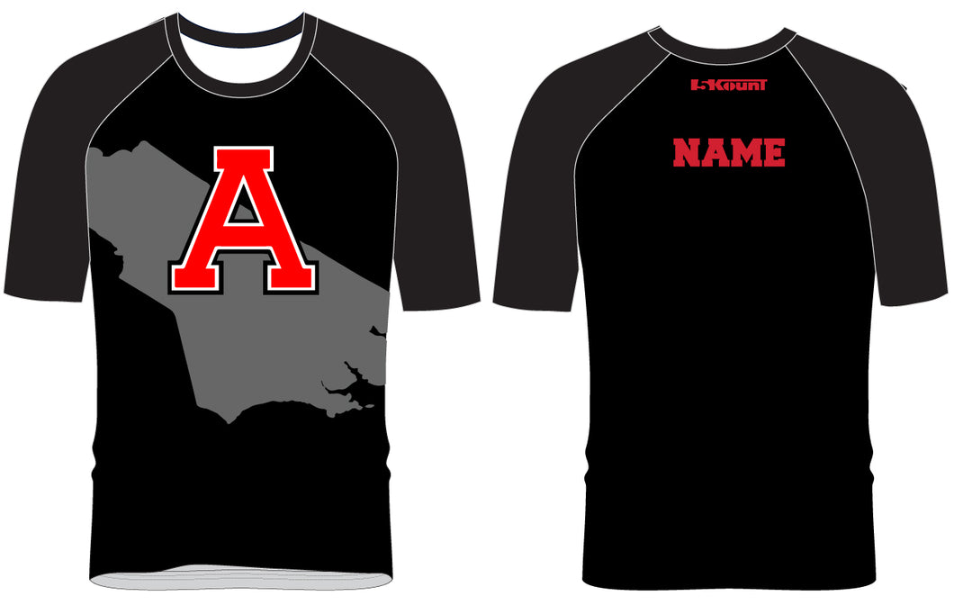 Avery HS Athletics Sublimated Raglan Shirt - 5KounT
