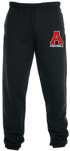 Avery HS Football Cotton Sweatpants - Black - 5KounT