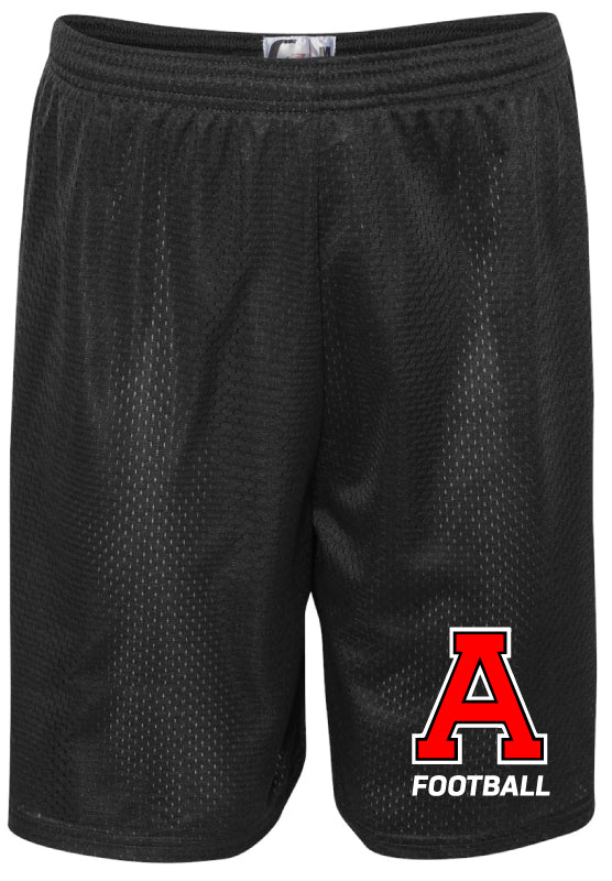 Avery HS Football Tech Shorts - Black - 5KounT