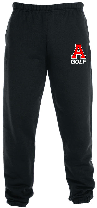 Avery HS Golf Cotton Sweatpants - Black - 5KounT