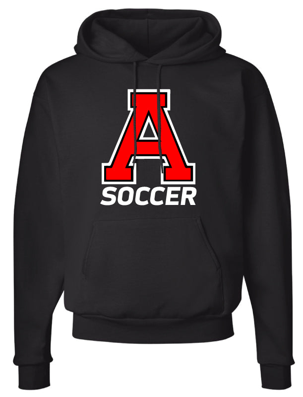 Avery HS Soccer Cotton Hoodie - Black - 5KounT