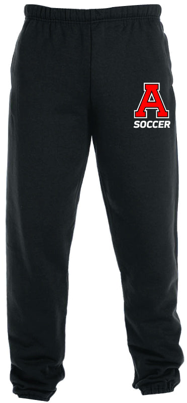 Avery HS Soccer Cotton Sweatpants - Black - 5KounT