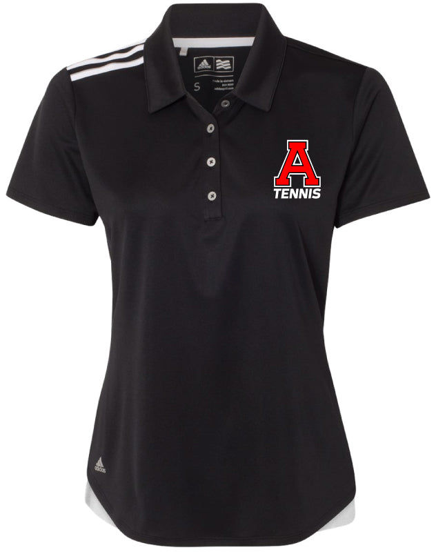 Avery HS Tennis Ladies' Adidas Polo - Black - 5KounT