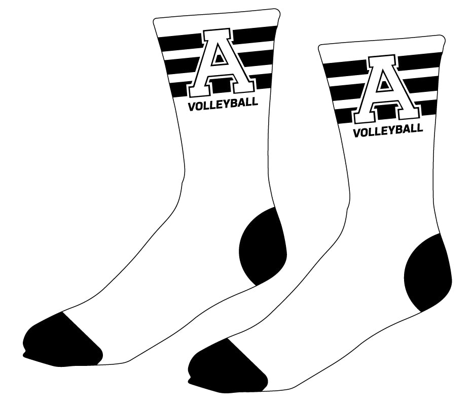 Avery HS Volleyball Sublimated Socks - 5KounT