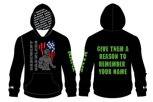 Basement Brawlers Wrestling Club Sublimated Hoodie - 5KounT