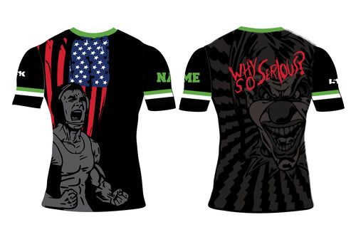 Basement brawlers Wrestling Club Sublimated Compression Shirt - 5KounT