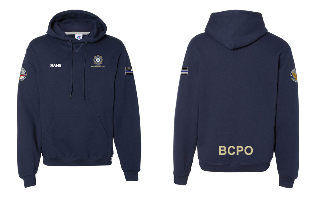 BCPO Russell Athletic Cotton Hoodie - Navy - 5KounT2018