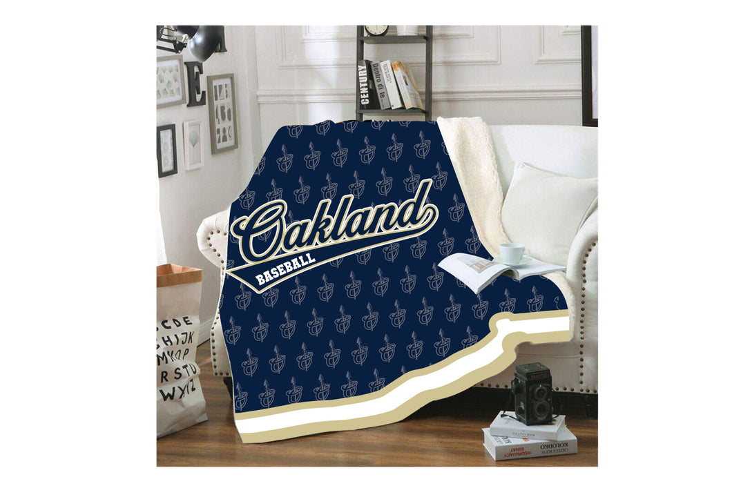 Oakland Braves Sublimated Blanket - 5KounT