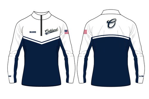 Oakland Braves Sublimated Quarter Zip - 5KounT