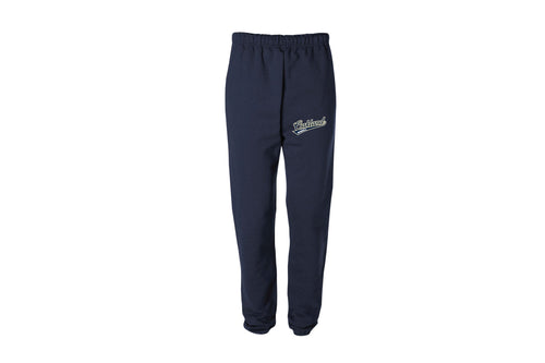 Oakland Braves Cotton Sweatpants - Navy - 5KounT