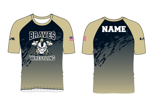 Braves Wrestling Sublimated Fight Shirt