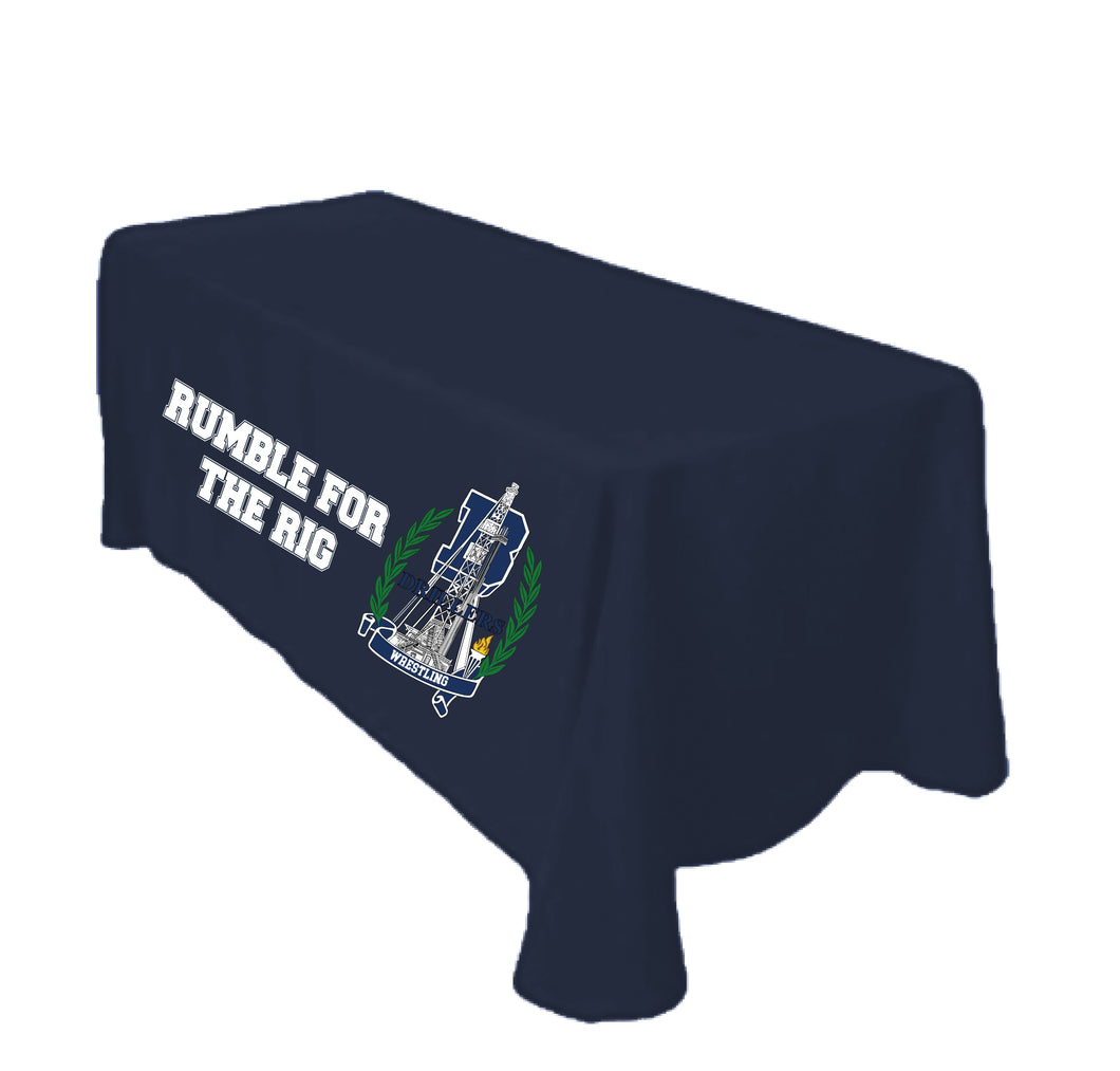 Bakersfield Drillers Sublimated Tablecloth - 5KounT2018