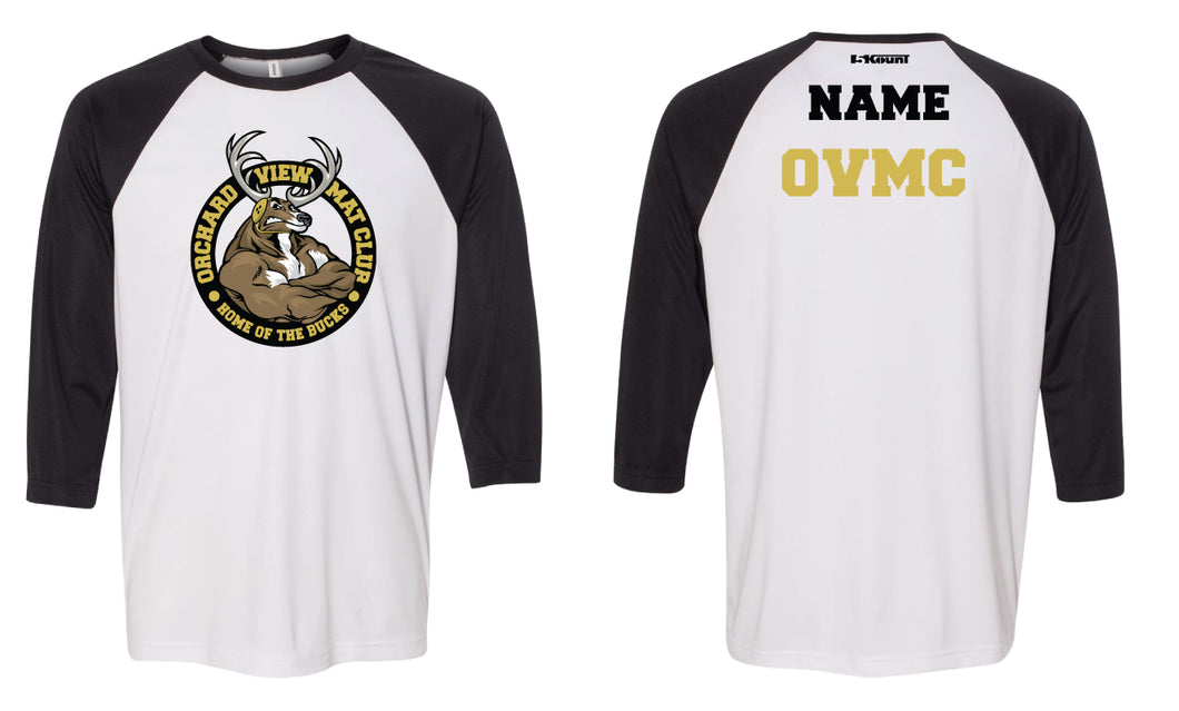 OVMC Baseball Shirt - White/Black - 5KounT2018