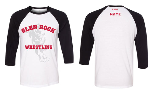 Glen Rock Youth Wrestling Baseball Shirt - 5KounT