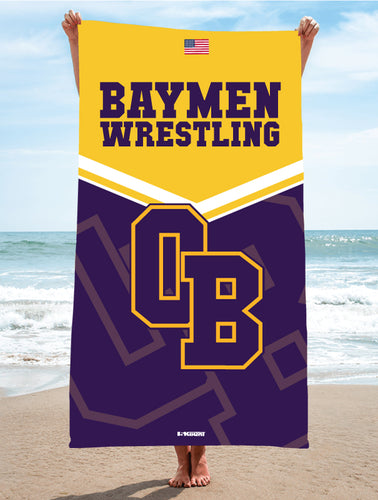Baymen Wrestling Sublimated Beach Towel - 5KounT2018