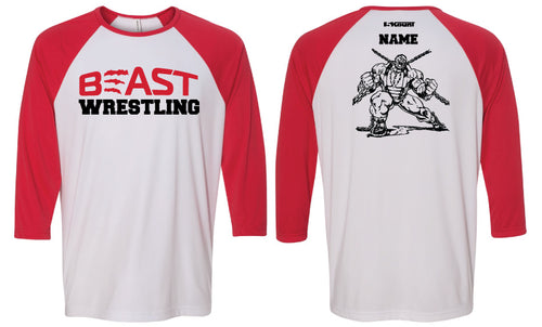 Beast Wrestling Baseball Shirt - 5KounT