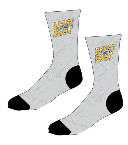 Beast of the East Wrestling Sublimated Socks - 5KounT2018