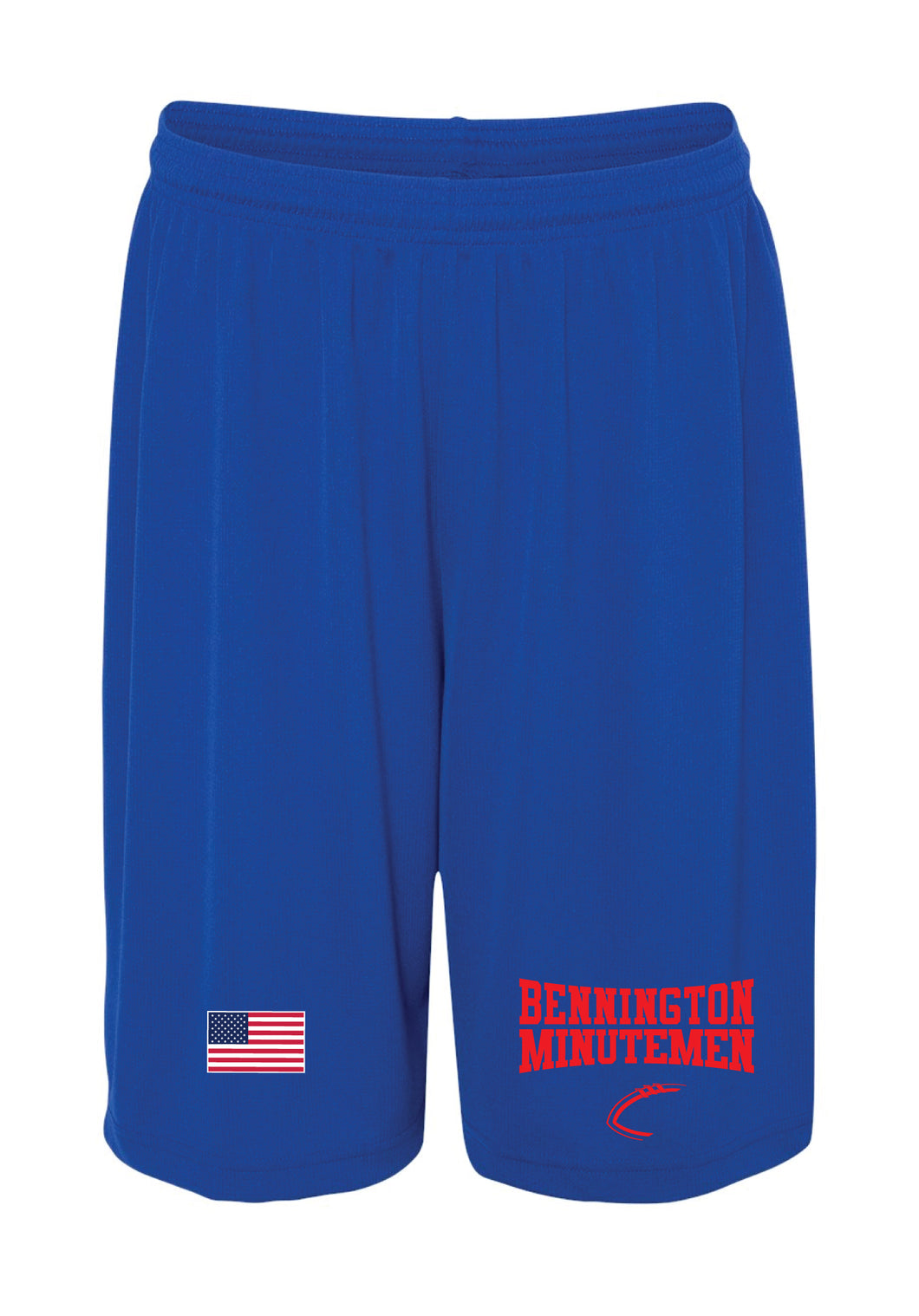 Bennington Minutemen Tech Shorts - 5KounT
