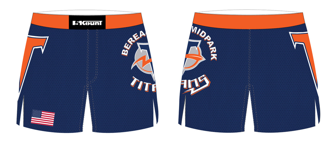 Berea-Midpark HS Wrestling Sublimated Board Shorts - 5KounT