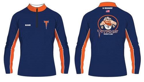 Berea-Midpark HS Wrestling Sublimated Quarter Zip - 5KounT