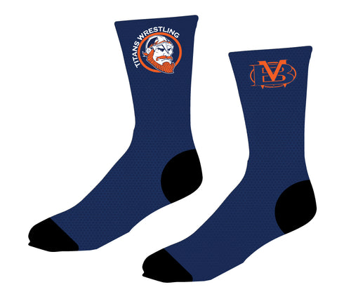 Berea-Midpark HS Wrestling Sublimated Socks - 5KounT