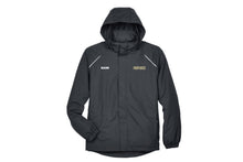 Berkeley Eagles Football Men's Hooded Rain Jacket - Charcoal