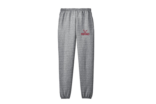 Berkeley Eagles Football Cotton Sweatpants -Gray