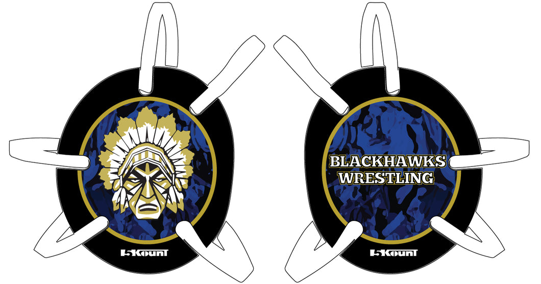 BlackHawks Wrestling Headgear - 5KounT