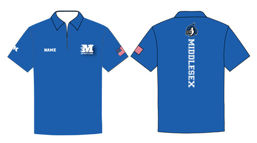 Middlesex Wrestling Sublimated Polo - COACHING STAFF - 5KounT