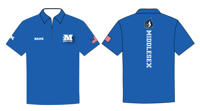 MIDDLESEX BLUE JAYS Full Dye Sublimated Coaches Jacket MIDDLESEX BLUE JAYS Full Dye Sublimated Coaches Jacket